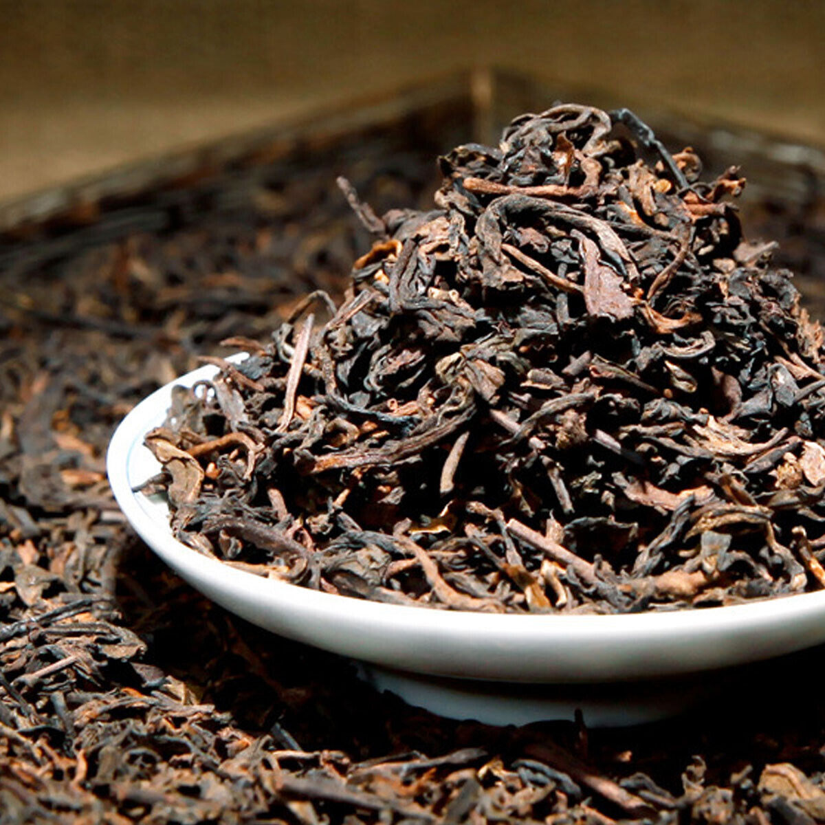HelloYoung Barrel Black Tea High Mountain Organic China Yunnan Puerh tea Cooked Tea 250g