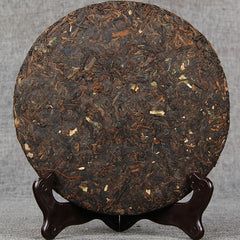 HelloYoung Glutinous Rice Fragrant Yunnan Healthy Care Cooked Puerh Tea Red Puer Tea 357g