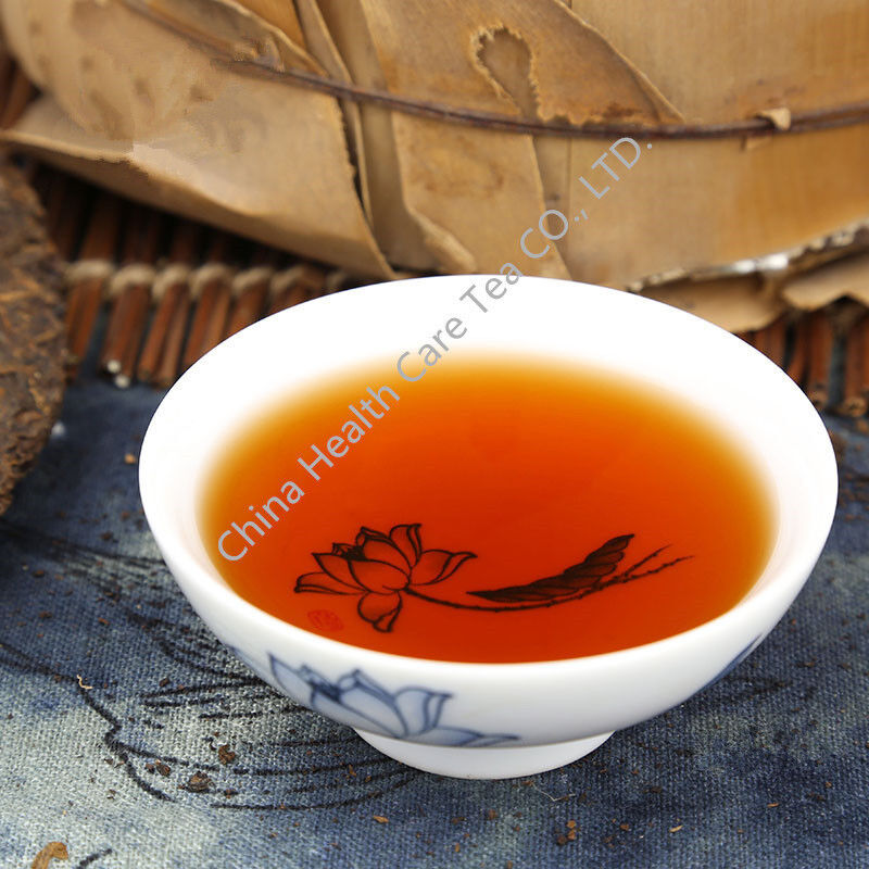 HelloYoung Puerh Tea Black Tea Cooked Pu-erh Tea Ripe Pu-erh Tea Oldest Puer Tea Tree 357g