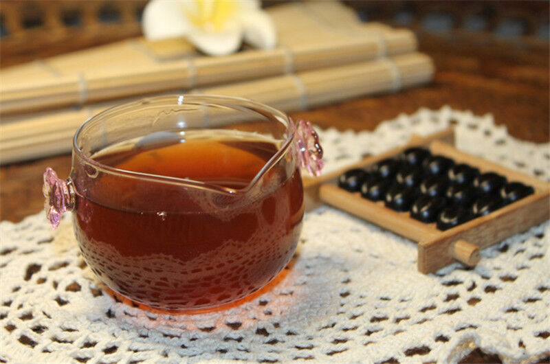 HelloYoung Yunnan Chagao Ecology Old Trees Ripe Puerh Cha Gao Pu erh Tea Brick 14g/20pcs