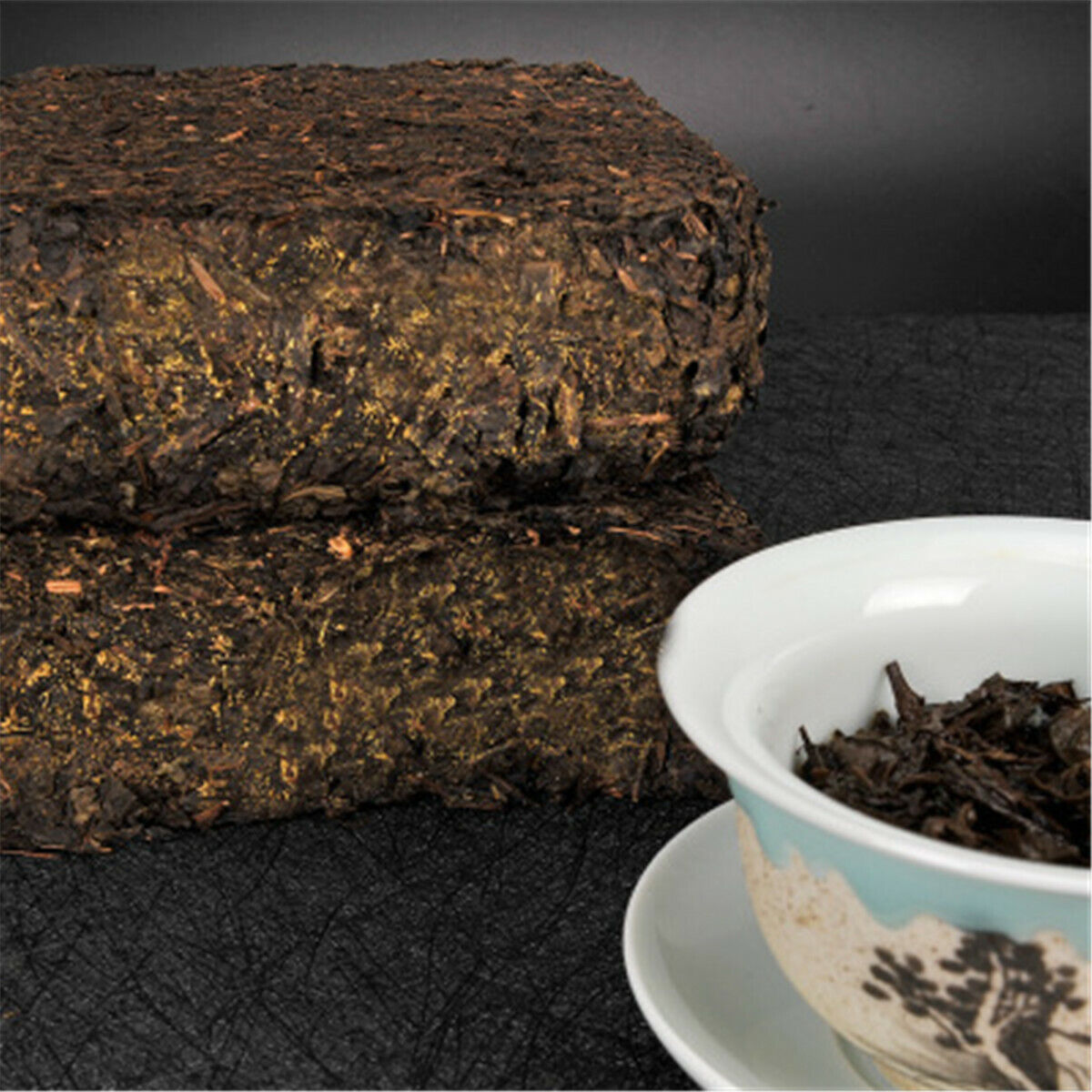 HelloYoung Black Tea Fu Cha Bai Sha Xi Organic Anhua Baishaxi Fucha Hunan Anhua Dark 950g