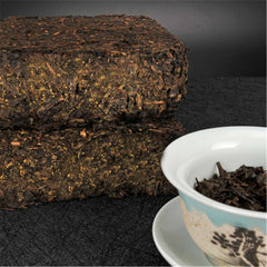 HelloYoung Black Tea Fu Cha Bai Sha Xi Organic Anhua Baishaxi Fucha Hunan Anhua Dark 950g