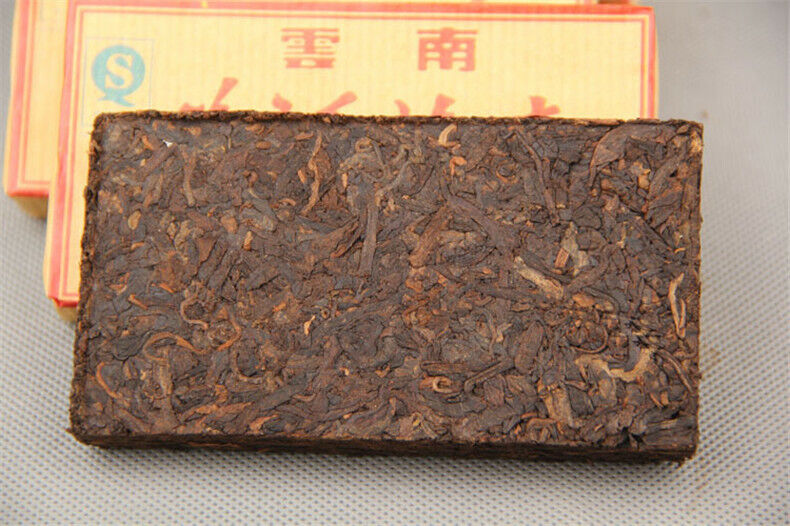 HelloYoung Natural Cooked Tea Manufactured Old Tea China Pu-erh Black Tea Cakes 5pcs*100g