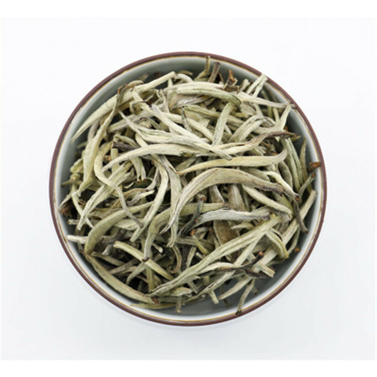 HelloYoung White Tea Loose Leaf Chinese Organic Bai Hao Yin Zhen Silver Needle Buds