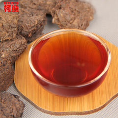 HelloYoungChinese Pu-erh tea Old Chen tea 200g cooked pure Tuo green food healthy Shu tea