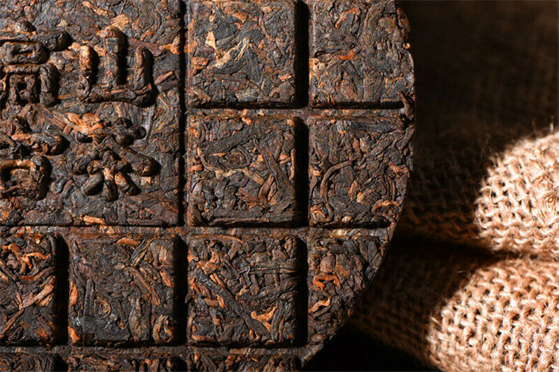 HelloYoung 100g Palace Small Brick Puer Tea Puerh Tea Pu Er Cooked Tea Yunnan Green Food