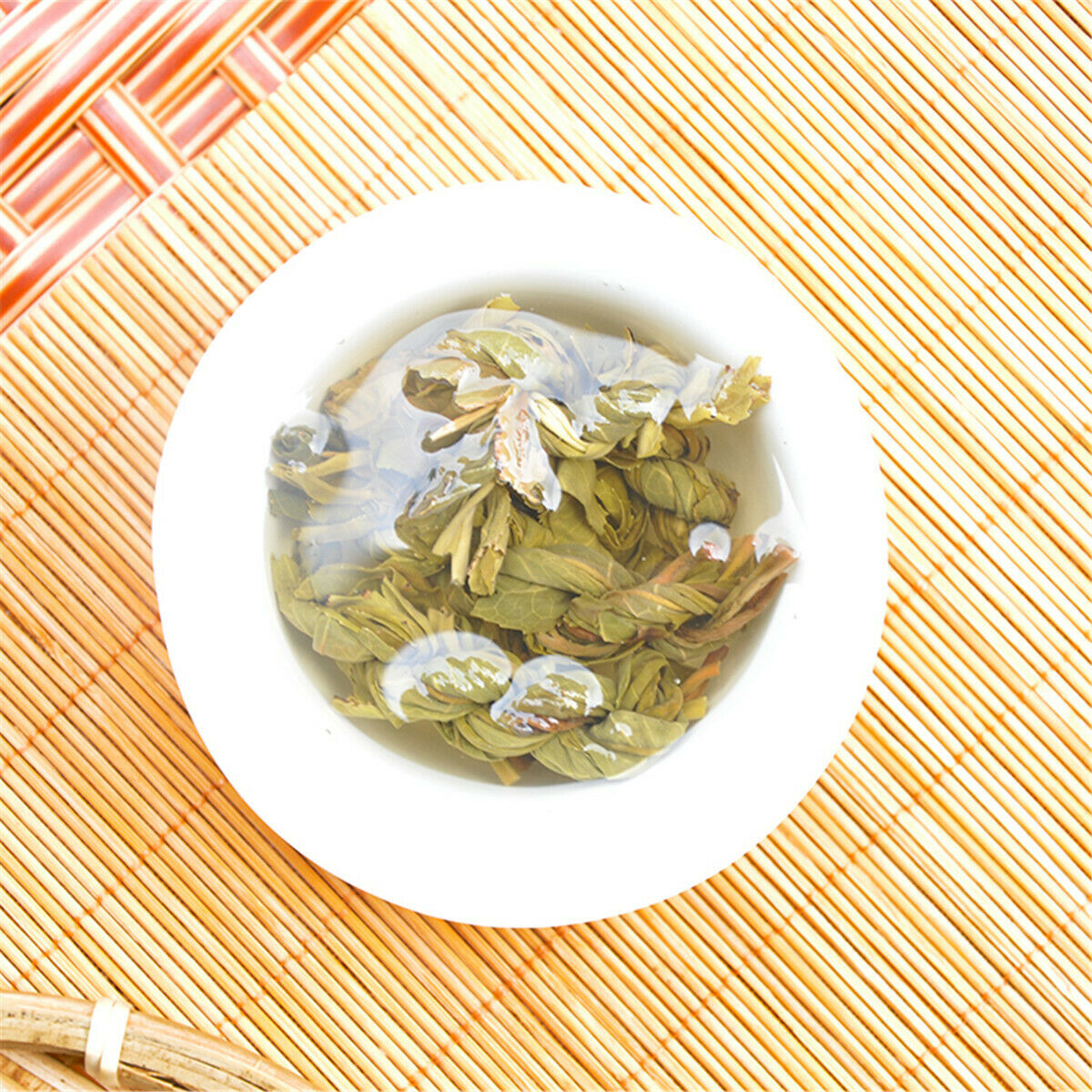 HelloYoung Yunnan Snowy Handmade Plait  Puer Tea Raw Pu-Erh Tea Healthy Food Puer Green Tea