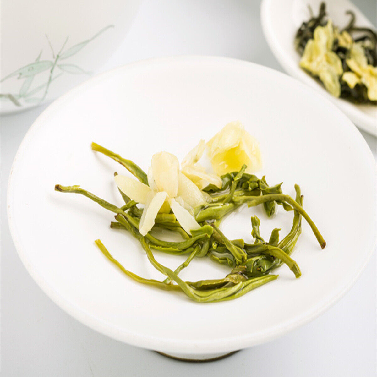 HelloYoung 50g Jasmine Flowers Green Tea Jasmine Flurries Chinese Green Tea Jasmine Flower
