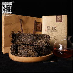 HelloYoung Hunan Anhua Bai Sha Xi Black Tea Dark Tea Golden Flower Fu Zhuan Black Tea 750g