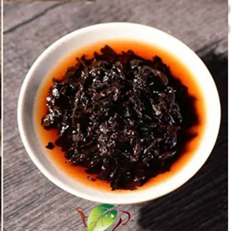 HelloYoung Natural Cooked Tea Manufactured Old Tea China Pu-erh Black Tea Cakes 5pcs*100g