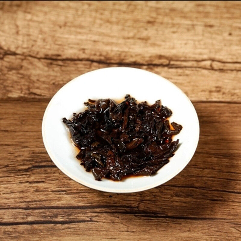 HelloYoung Laobangzhang Black TeaYunnan Cooked Pu-Erh Tea Cake Pu-Erh Tea Ancient Tree 357g