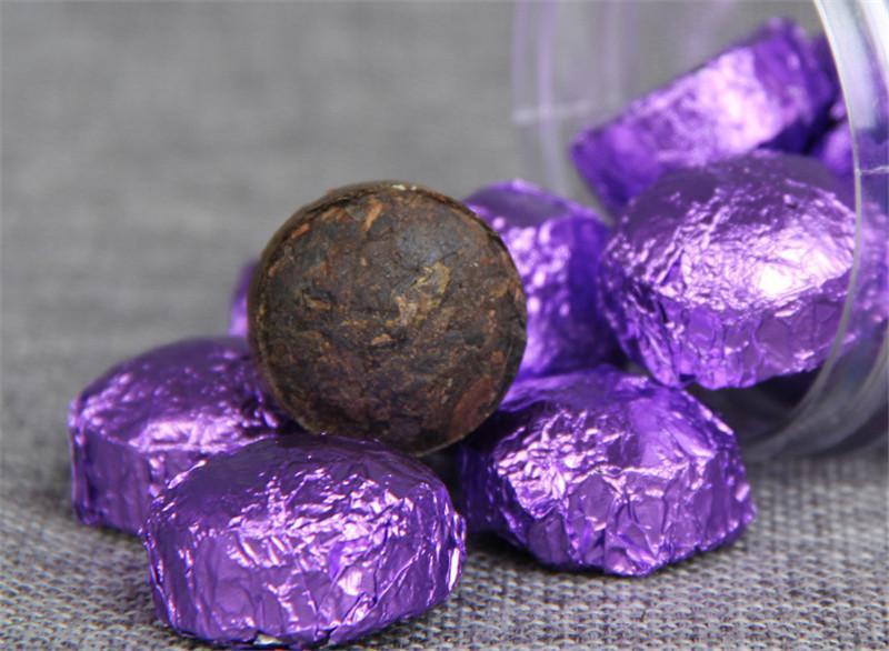 HelloYoung 100g Yunnan Puerh Tea Canned Jasmine Puer Small Tuocha Pu Er Ripe Tea Green Food
