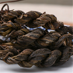 HelloYoung Yunnan Snowy Handmade Plait  Puer Tea Raw Pu-Erh Tea Healthy Food Puer Green Tea