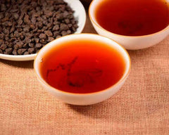 HelloYoung Healthy Drink Ripe Puerh Black Tea loose Leaf Top Grade Yunnan Pu-erh Tea 200g