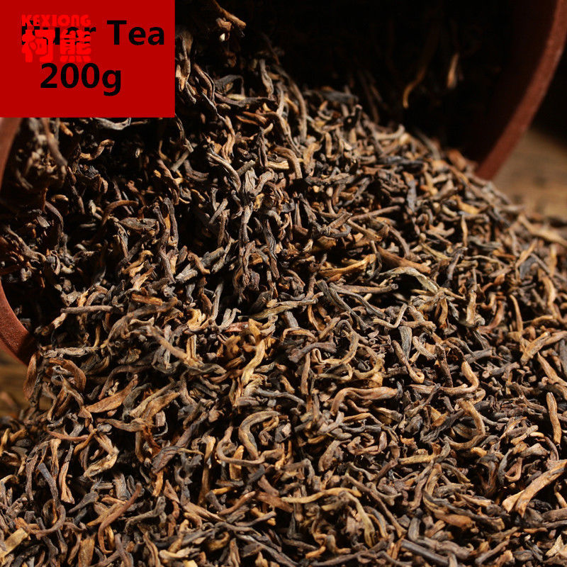 HelloYoungTop grade 200g yunnan original Pu-erh Tea health care tea ripe puerh Black Tea