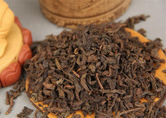 HelloYoung Yunan Pu Erh Tea Bamboo Canned Package Black Tea Loose Leaf Ripe Puer Tea 100g
