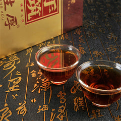 HelloYoung 950g High Quality Handmade Fucha Dark Black Tea Organic Anhua Baishaxi  Fu cha