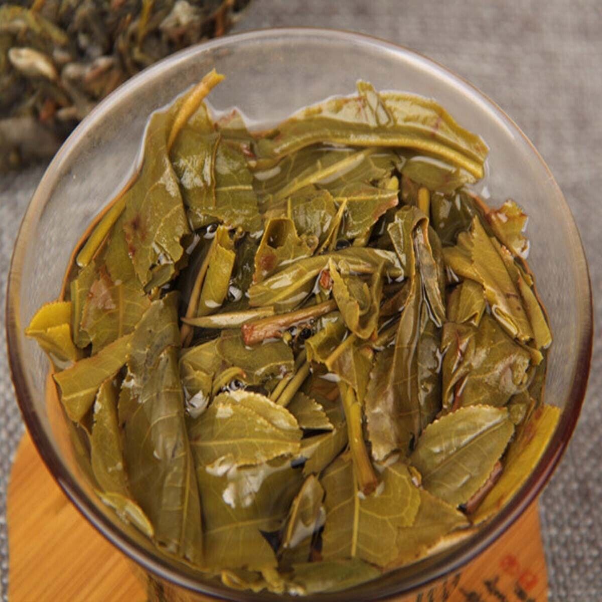 HelloYoung Health Care Sheng Cha Handmade Cha Puerh Tea Old Ancient Tree Mingqianchun Tea
