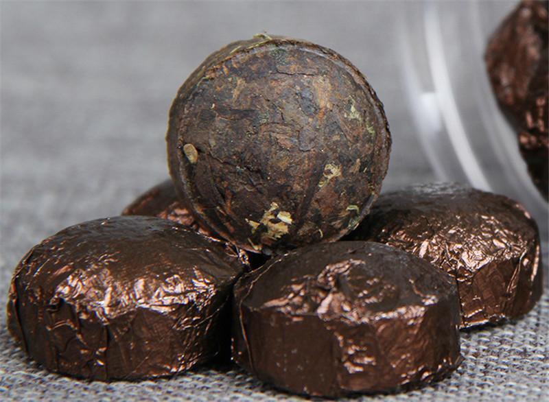 HelloYoung Small Canned Tuocha Organic Puer Black Tea Yunnan Glutinous Rice Pu Erh Tea 100g