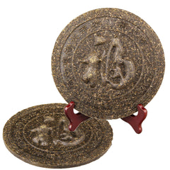 HelloYoung 400g Puerh Tea Craft Ornaments Carving Craft Tea Cake The Horse Ancient Road Gift Cha
