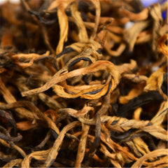 HelloYoung Yunnan Organic Dian Hong Golden Bud Brick Black Tea 250g Ancient Old Tree RedTea