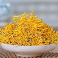 HelloYoungOrganic Gold HuangJu Tea 4 pieces Chrysanthemum tea a Large Cup of Herbal Tea in Summer