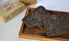 HelloYoung Jinhua Fu Brick Tea Nature Chinese Black Tea The Antifatigue Hunan Dark Tea 338g