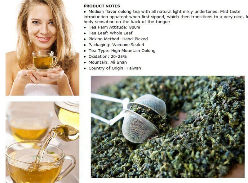 HelloYoung Organic Green Tea Taiwan High Mountain Milk Wulong Jin Xuan Milk Oolong Tea 100g