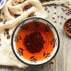 HelloYoung Traditional Herbal Tea Organic Black Tea Improving Acuity of Vision Healthy Food