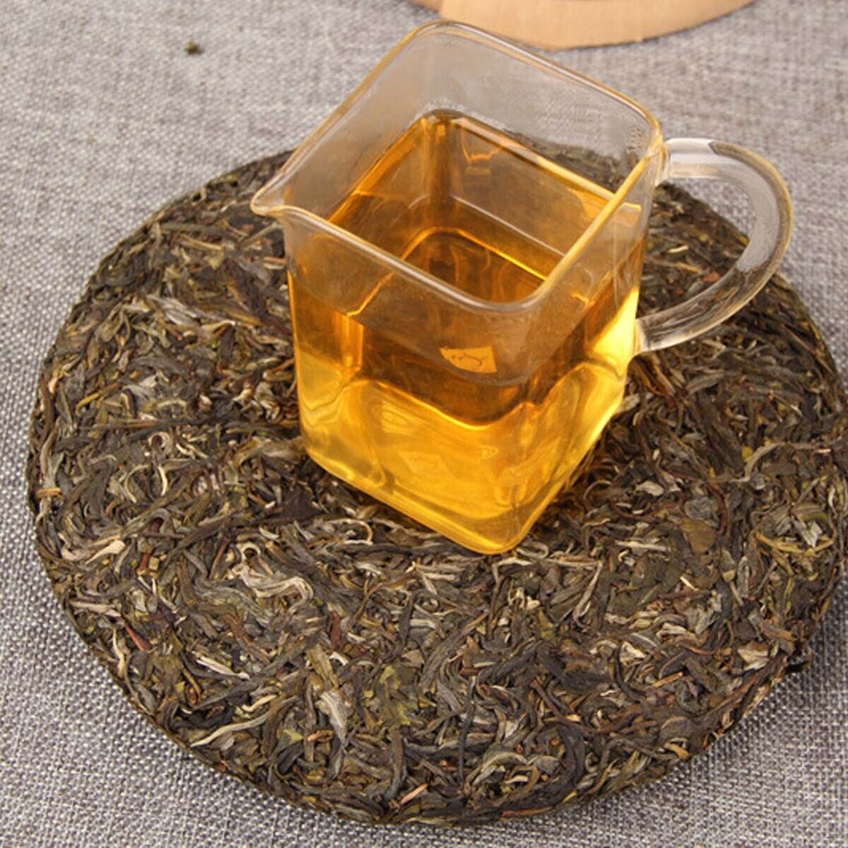 HelloYoung Health Care Sheng Cha Handmade Cha Puerh Tea Old Ancient Tree Mingqianchun Tea