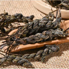 HelloYoung Yunnan Snowy Handmade Plait  Puer Tea Raw Pu-Erh Tea Healthy Food Puer Green Tea