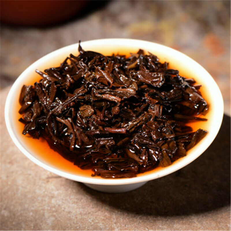 HelloYoung 100g Palace Small Brick Puer Tea Puerh Tea Pu Er Cooked Tea Yunnan Green Food