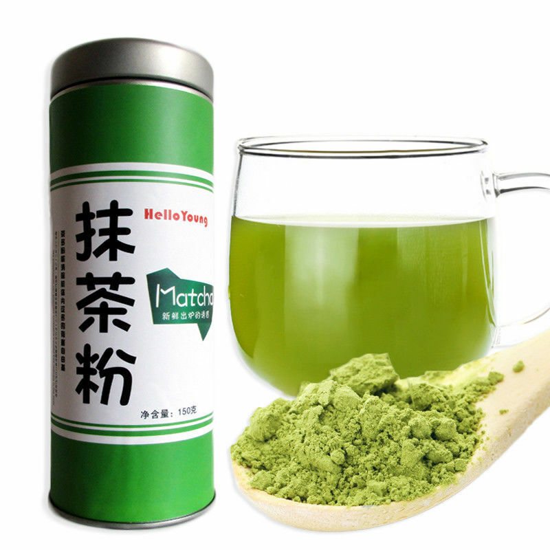 HelloYoung 100% Natural Organic Slimming Reduce Fat Japanese Matcha Green Tea Powder 150g