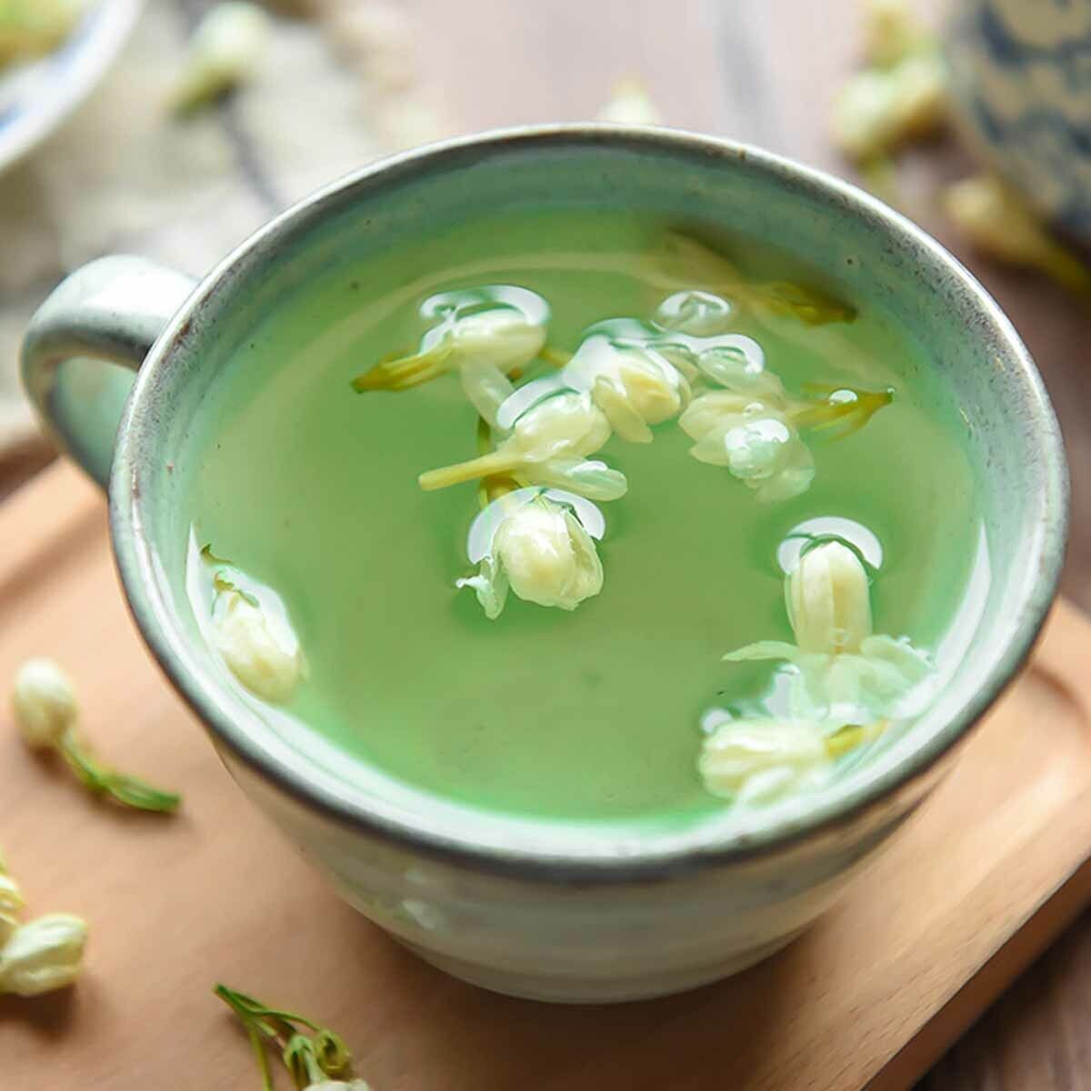 HelloYoung Dried Jasmine Bud Non Aromatic New Weight Loose High Quality Jasmine Flower Tea