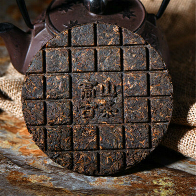 HelloYoung 100g Palace Small Brick Puer Tea Puerh Tea Pu Er Cooked Tea Yunnan Green Food