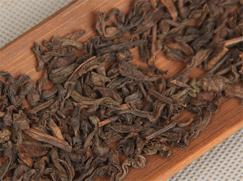 HelloYoung Old Tree Organic Health Chinese Puer Tea Boxed Ripe Pu-erh Loose Black Tea 120g