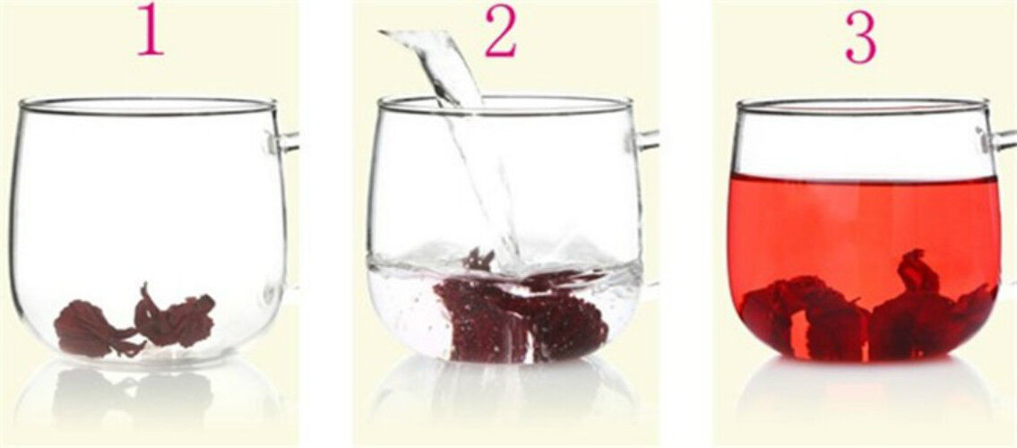 HelloYoung Detox Healthy Drink Hibiscus Tea Roselle Tea Organic Natural Flower Herb Tea 50g