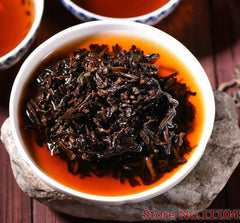 HelloYoungTop grade 200g yunnan original Pu-erh Tea health care tea ripe puerh Black Tea