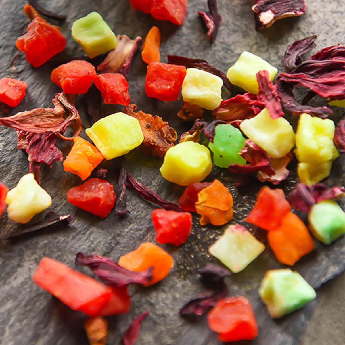 HelloYoung Fresh Flower Fruit Grain Tea Handmade Luoshen Hibiscus Healthy Food Scented Tea
