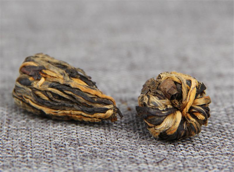 HelloYoung60g Yunnan Dianhong Black Tea Small Pagoda Pu-erh Tea Canned Handmade Black Tea