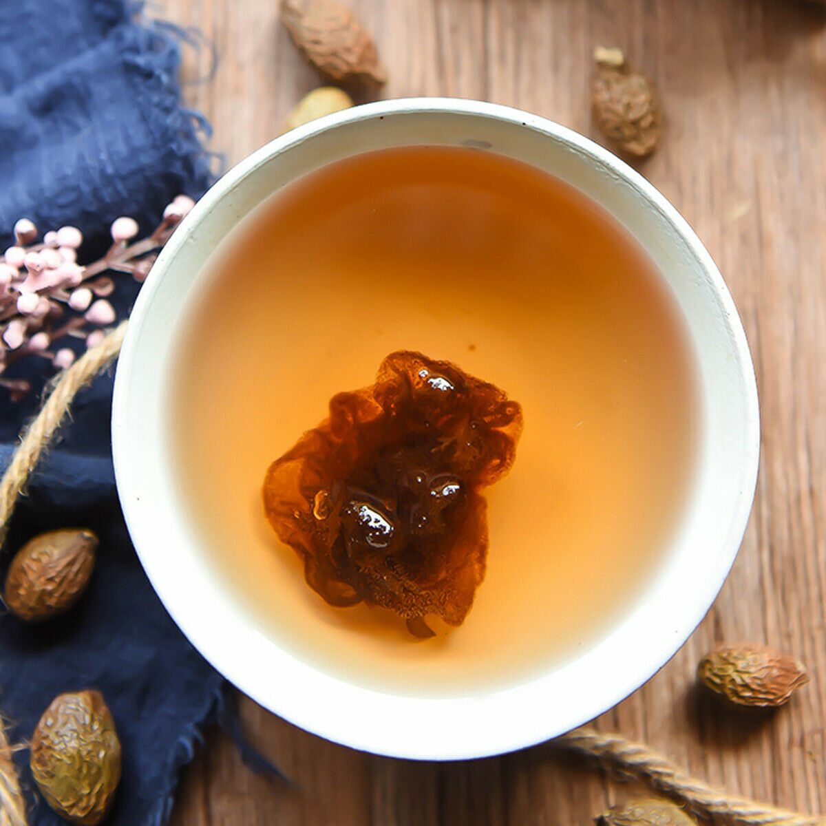 HelloYoung Organic Flowers Tea Seed of Boat-fruited Sterculia Tea Hand selected Reduce Heat