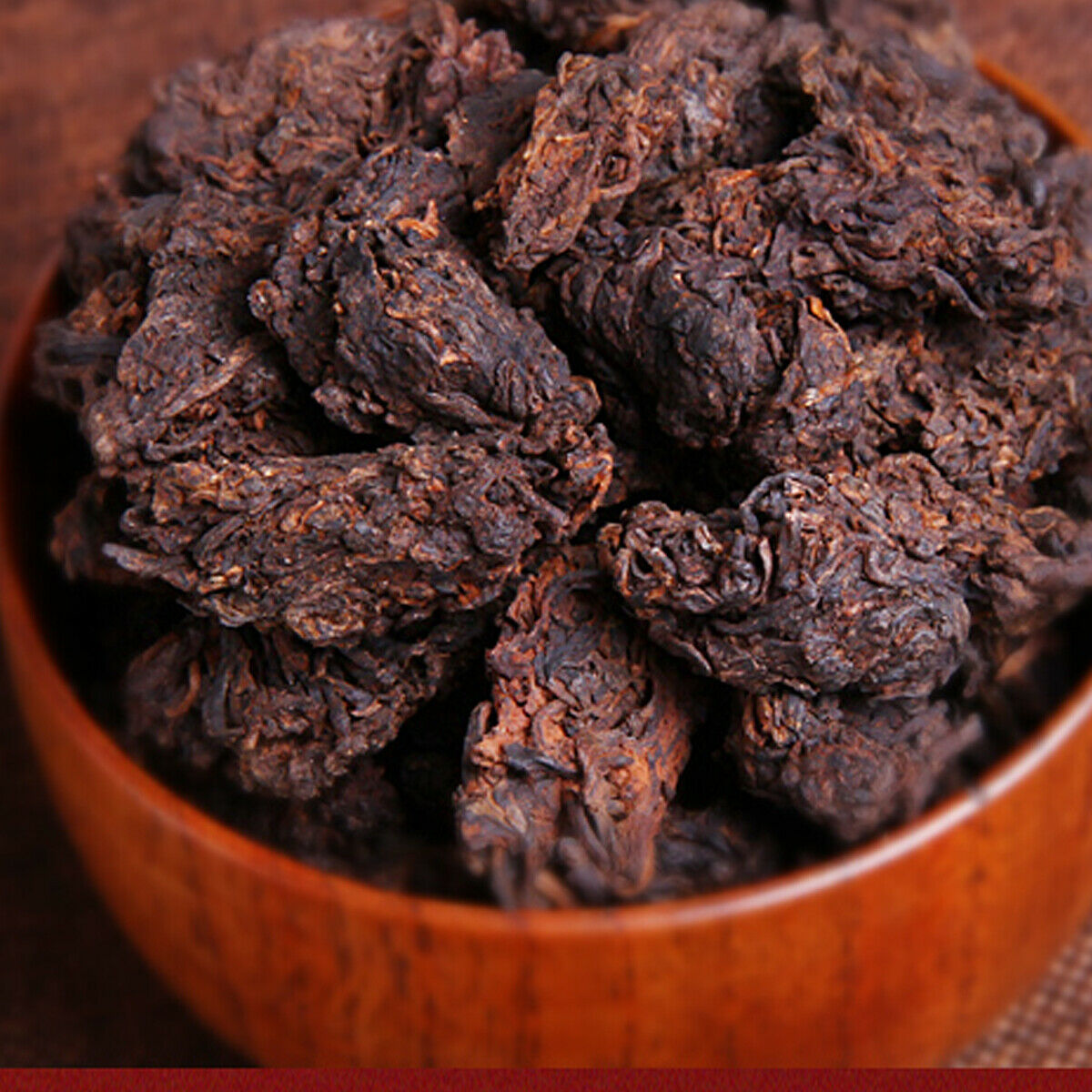 HelloYoung Puerh Tea Black Tea Cooked Tea  Healthy Food Red Shu Cha China Yunnan Tea 500g