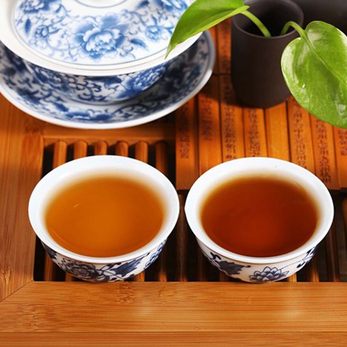 HelloYoung Natural BoKu Ancient Tree Golden Bud Puerh Tea Brick Yunnan Pu-erh Ripe Tea 250g