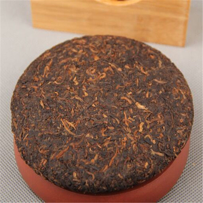 HelloYoung100g China Puer Tea Cooked Tea Pu-erh Shoots Golden Healthy Puerh Tea Green Food