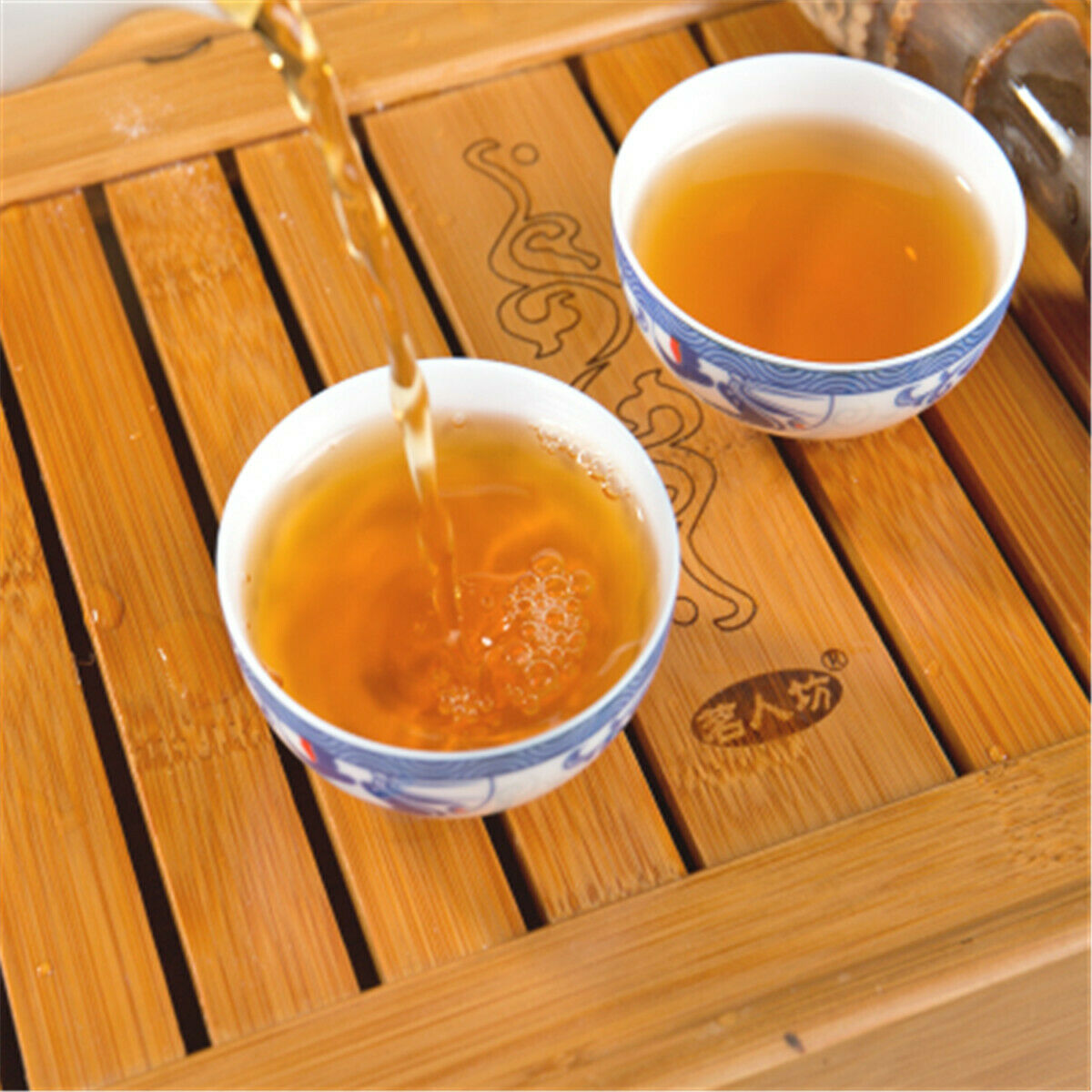HelloYoung Organic little Smoky Lapsang Souchong Top Smoked Chinese Black Tea Loose Leaf tea Chinese Tea