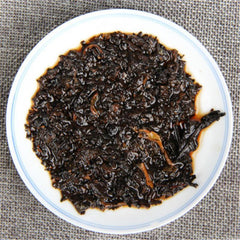 HelloYoung Chen Xiang Small Pu-erh Tuocha Puer Tea Pu Er Ripe Tea Yunnan Canned Puerh 100g