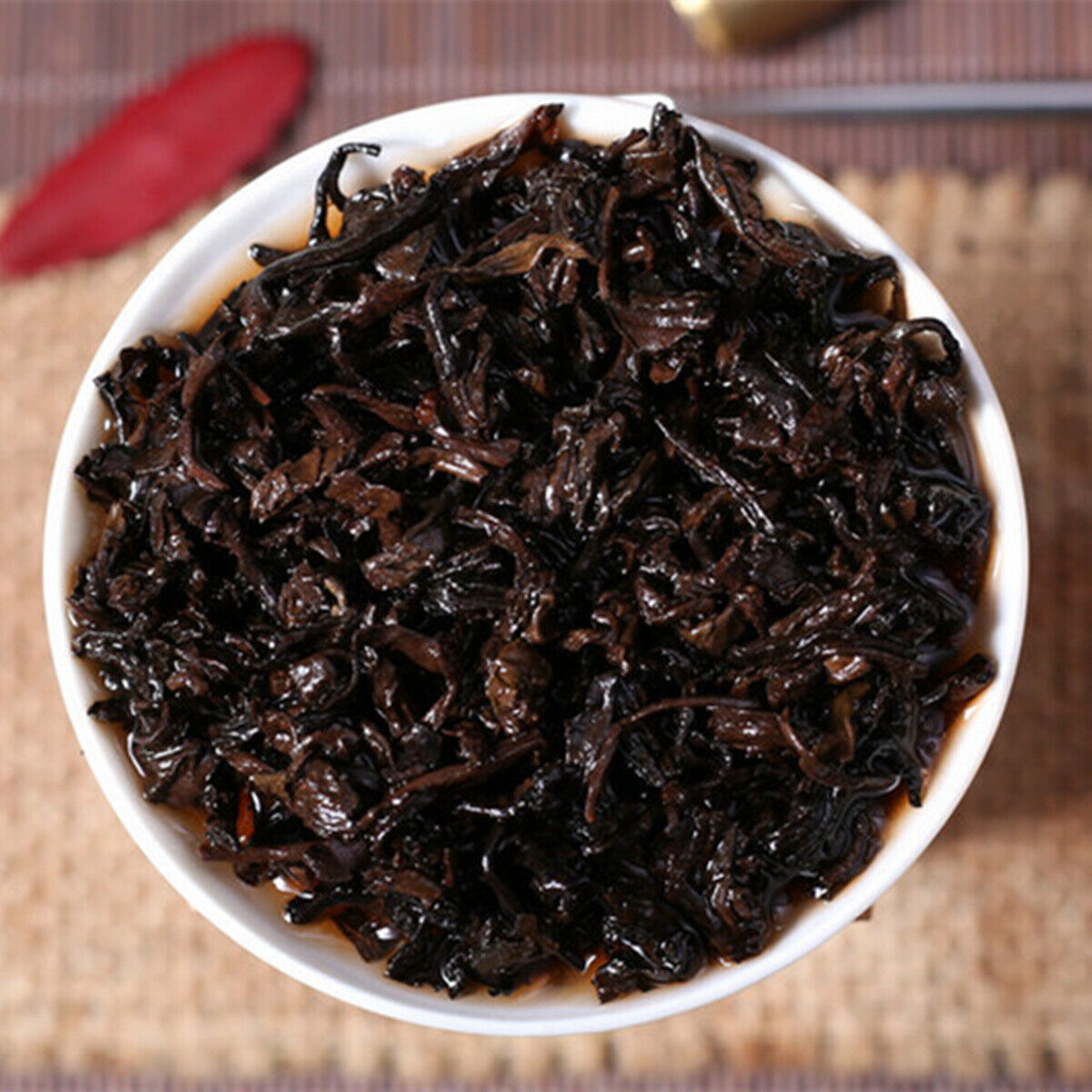HelloYoung Chinese Yunnan Pu-erh Shu Puerh Mini Puer Tea Ripe Nature Loose Tea 125g 25 Bags