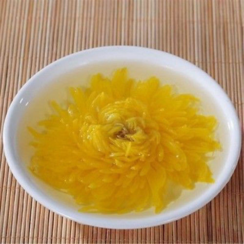HelloYoungOrganic Gold HuangJu Tea 4 pieces Chrysanthemum tea a Large Cup of Herbal Tea in Summer