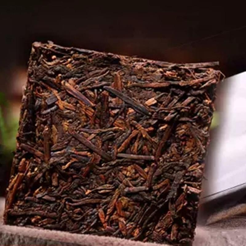 HelloYoung Cooked Pu'er Tea Shu Pu'er Brick Top-Grade Old Pu-erh Tea Class Puerh Tea 200g