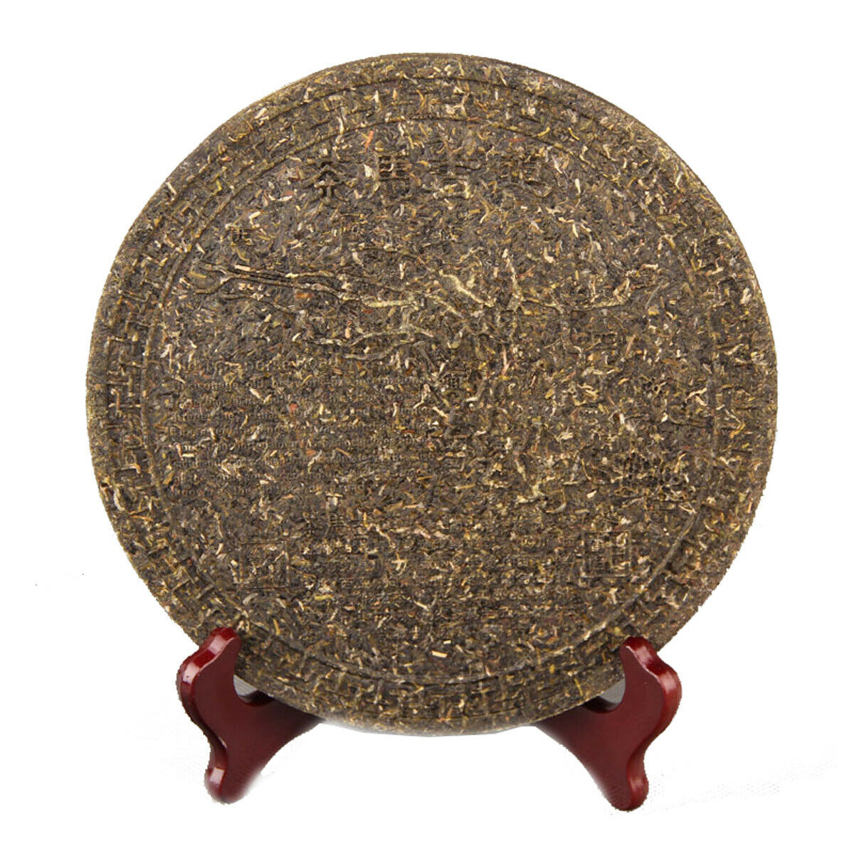 HelloYoung 400g Puerh Tea Craft Ornaments Carving Craft Tea Cake The Horse Ancient Road Gift Cha